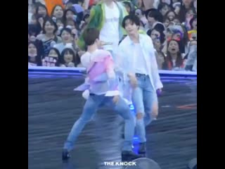 The way jikook flirted here and had their hands all over each other