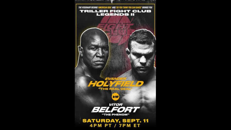 Vitor belfort vs evander holyfield
