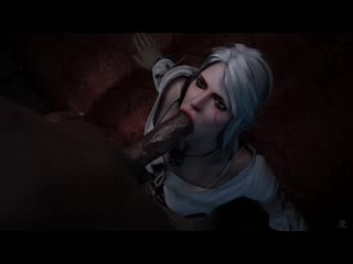 Ciri bbc; oral sex; minet; blowjob; deepthroat; facefuck; 3d sex porno hentai; [the witcher]