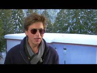 Srk on receiving a crystal award in davos