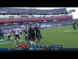 Derrick henry's game winning touchdown against texans