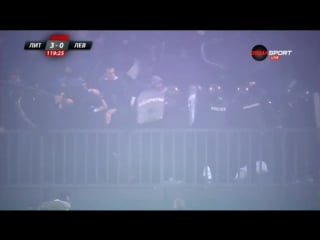 Levski sofia hooligans vs acab 08 12 2015