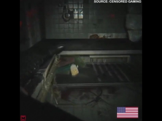 How residentevil7 was censored in japan