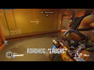 Junkrat and roadhog now have an interaction in junkertown about the queen