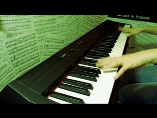 Пиано кавер на rammstein mein herz brennt