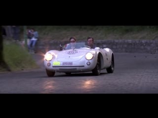 Porsche 550 spyder rs mille miglia 2014 jacky ickx engine sounds! scc tv