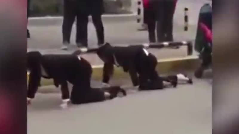 Начальник заставил своих подчиненных ползать на четвереньках новости/атн