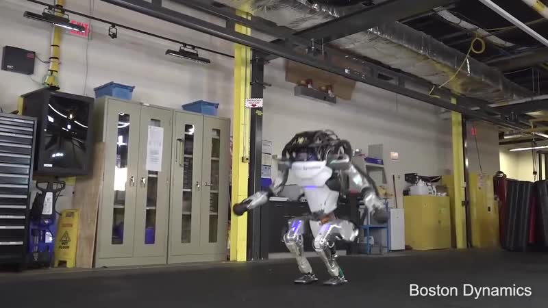 Гимнастика от робота boston