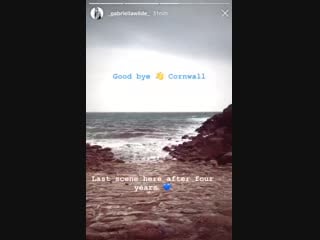 Gabriella wilde goodbye, cornwall!