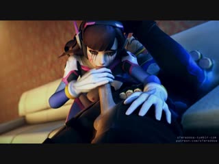 Soldier 76 and overwatch hentai 3d