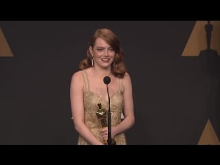 Emma stone reacts to oscars blunder full backstage interview