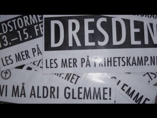 Vi må aldri glemme – dresden 13 –15 februar 1945