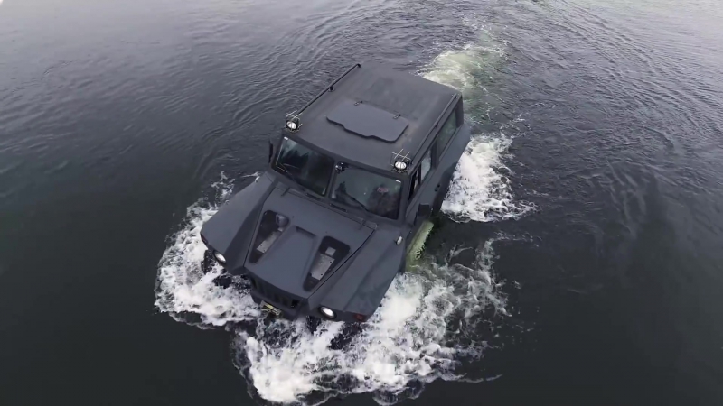 Снегоболотоход амфибия hunta ("побеждающая хунта") белоруссия