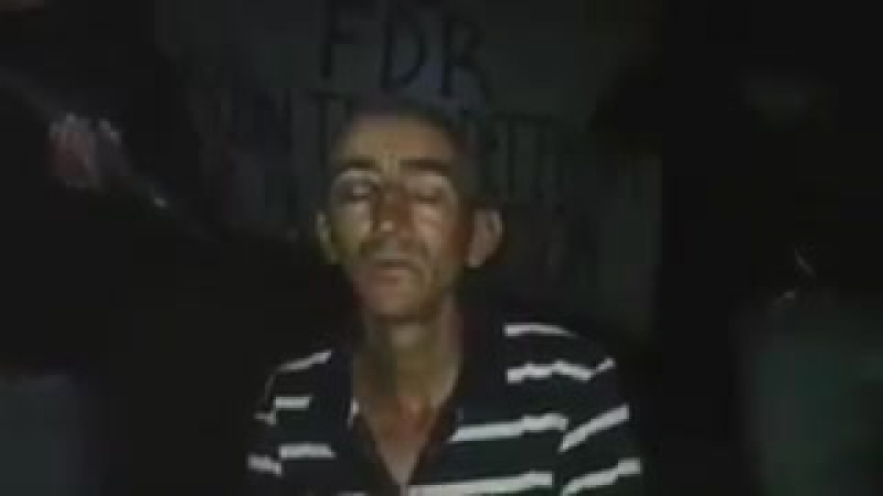 Плененный повстанцами государственный служащий в венесуэле