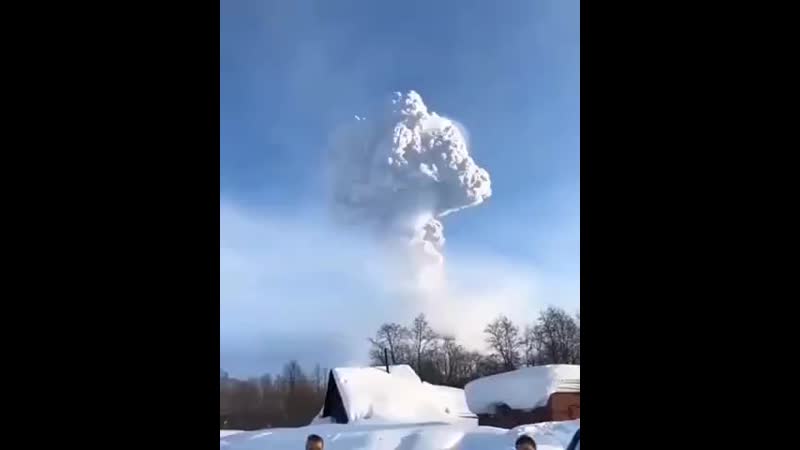 Вулкан на камчатке