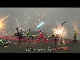 Uchuu sentai kyuranger/kamen rider ex aid summer movies teaser trailer (english subbed)