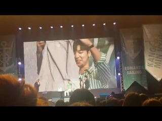 20180224 t shirt 2018 kang min hyuk romantic sailing fan meeting in bangkok