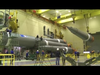 Сборка "пакета" рн «союз 2 1а»