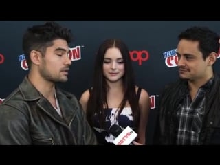 D j cotrona, madison davenport jesse garcia talk from dusk till dawn with arthur kade