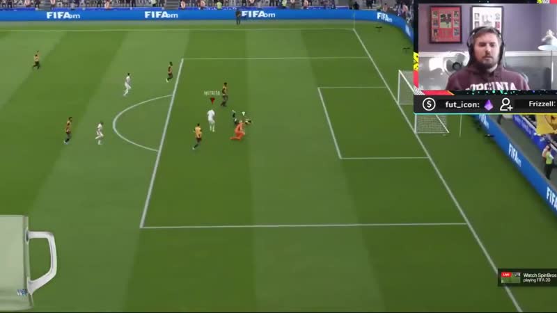 A beautiful chip goal for mitrita or so i thought fifa20