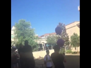 16th aug video of justin playing soccer with a porn at montage