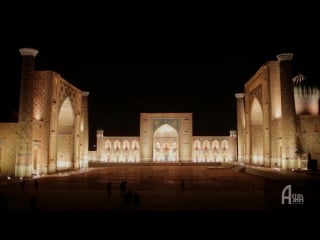 Samarkand, registan 3d show full english version