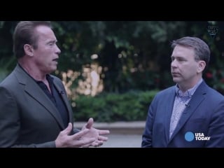Arnold schwarzenegger discusses donald trump as 2016 presidential candidate