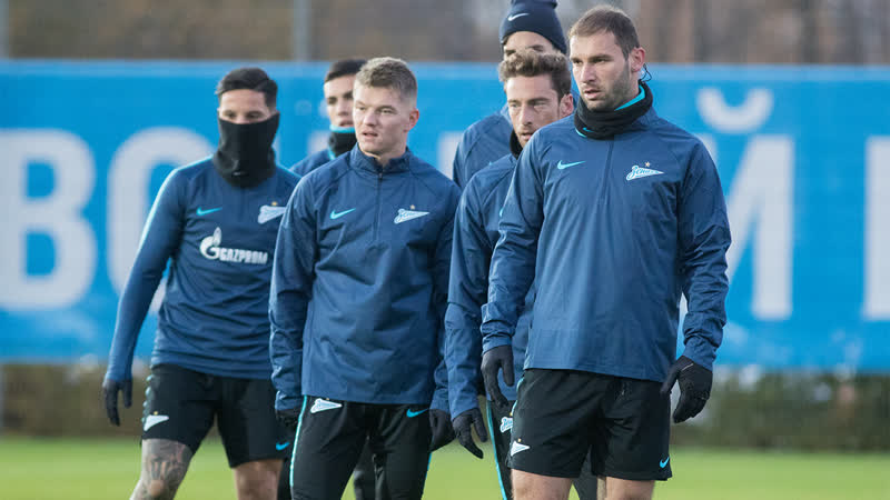 «зенит» «шальке 04» открытая тренироа