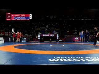 74кг 1 8 jonatan alvarez diaz (esp) vs magomedrasul muhtarovitch gazimagomedov (rus)