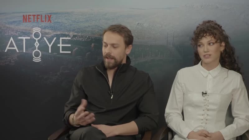 Netflix "atiye" röportajı metin akdülger & melisa şenolsun
