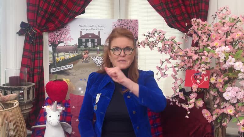 Sarah ferguson reading slug in love by rachel bright