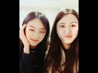 180218 seunghee & eunbin @ ig