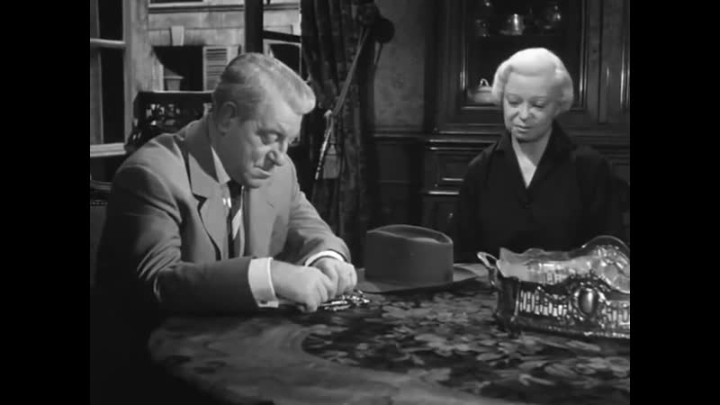 «мегрэ расставляет сети» (1958) драма, криминальный, реж жан деланнуа
