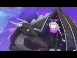 Ender dragon girl | minecraft anime