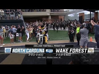 Ncaaf 2019 / week 03 / north carolina tar heels wake forest demon deacons / en