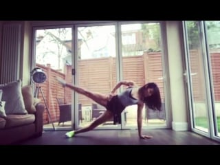 Strictly come dancings karen clifton workout video 12