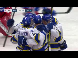 Leksand vänder och vinner! oskarshamn leksand highlights shl 1920