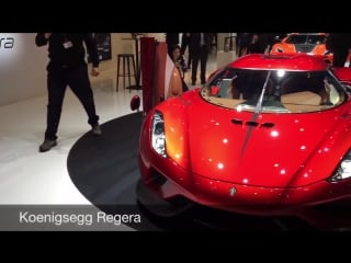 2016 geneva motorshow koenigsegg regera one of 1 agera rs 1