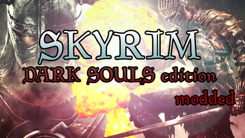 Modded porn video – Skyrim dark souls edition (modded) / ashen one pukan (rus)