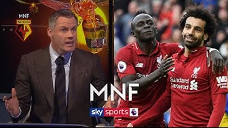 Gary neville makes jamie carragher choose between salah and mane!