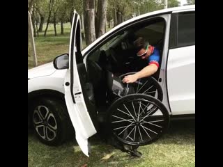 Paralyzed guy