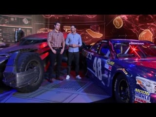 Batman v superman nascar interviews ben affleck, henry cavill, dale earnhardt, jimmie johnson