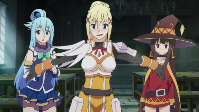 Кража трусиков [kono subarashii sekai ni shukufuku wo!]