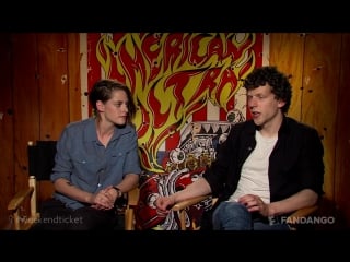 American ultra, hitman agent 47, sinister 2 guests kristen stewart jesse eisenberg