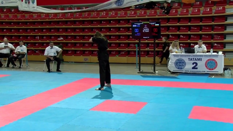 Aleksandra belchaeva wako european championships 2017