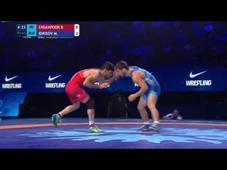 1\2 behnam eshagh ehsanpoor (iri) vs magomedrasul idrisov (rus)