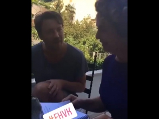 Толга и назан за кадром