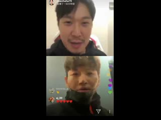 Kjk on haha insta live