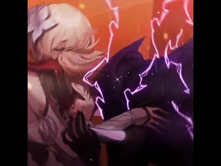 ↬ genshin impact ; lumine x childe