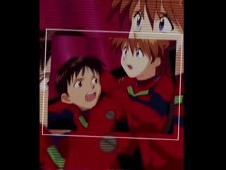 » evangelion; shinji ikari × asuka langley